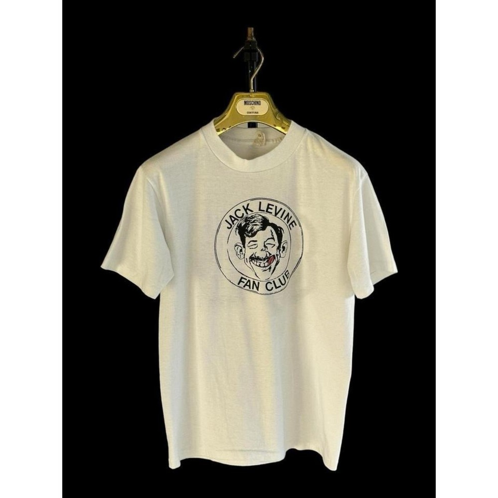 Jack Levine Art Vintage Tee Mad Magazine 1984‎ Winterland Sz Large San Francisco